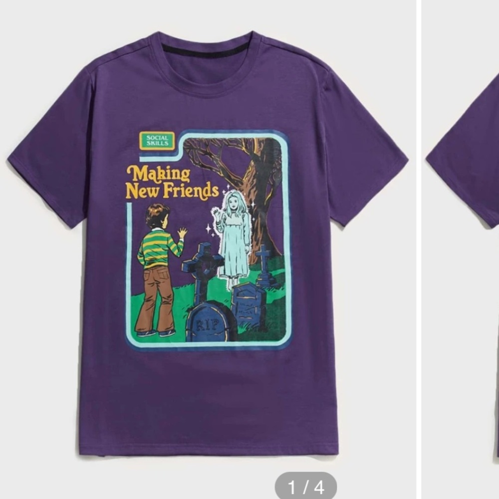 Romwe StevenRhodes “Making New Friends” Tee Shirt
